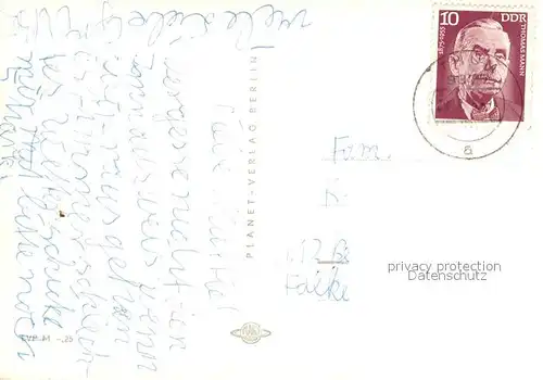 AK / Ansichtskarte Thum_Erzgebirge Platz des Friedens Kakteengarten Thum Erzgebirge