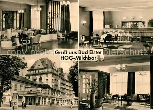 AK / Ansichtskarte Bad_Elster HOG Milchbar Bad_Elster