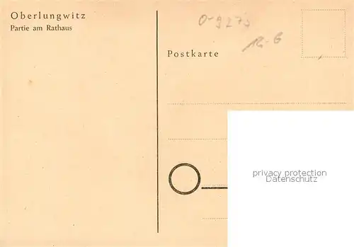 AK / Ansichtskarte Oberlungwitz Rathaus  Oberlungwitz