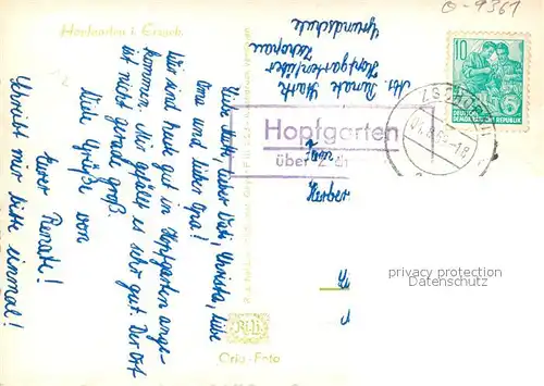 AK / Ansichtskarte Hopfgarten_Grossolbersdorf Panorama 