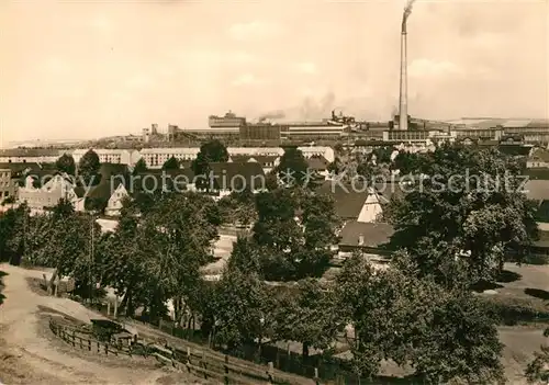 AK / Ansichtskarte Egidien_St Blick zur Nickelhuette Esse Egidien_St