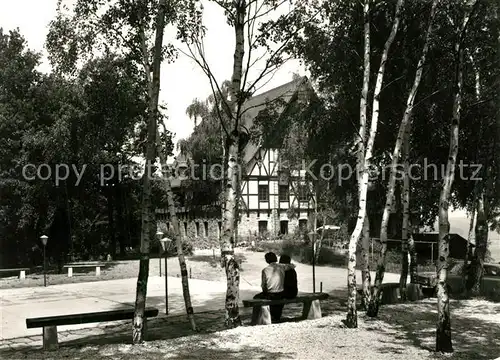 AK / Ansichtskarte Bergen_Vogtland Jugendherberge Thomas Muentzer 