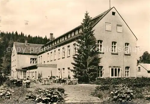 AK / Ansichtskarte Gruenbach_Vogtland FDGB Erholungsheim Louis Mueller Gruenbach_Vogtland