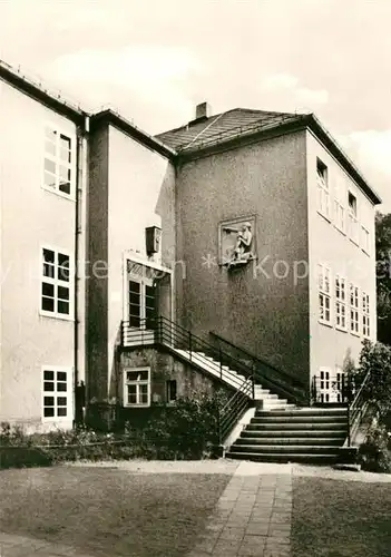 AK / Ansichtskarte Neumark_Sachsen Oberschule Neumark Sachsen