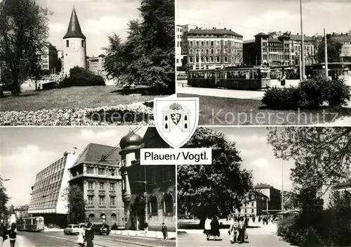 AK / Ansichtskarte Plauen_Vogtland Otto Grotewohl Platz Plauen_Vogtland
