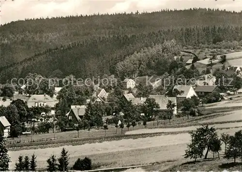 AK / Ansichtskarte Hetzdorf_Buergel_Thueringen Panorama Hetzdorf_Buergel_Thueringen