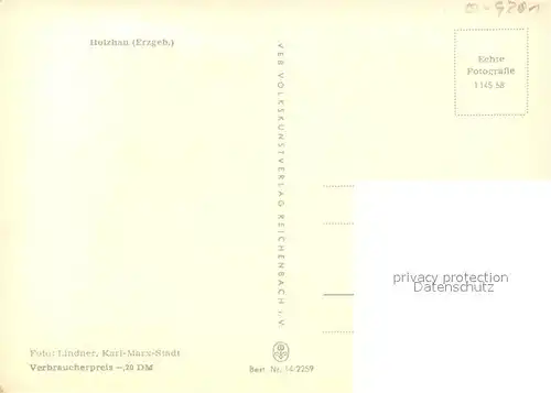 AK / Ansichtskarte Holzhau_Brand Erbisdorf Panorama Holzhau Brand Erbisdorf