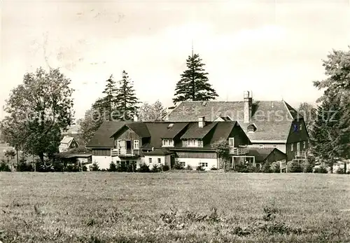 AK / Ansichtskarte Nassau_Erzgebirge Gaststaette Altes Forsthaus Nassau Erzgebirge