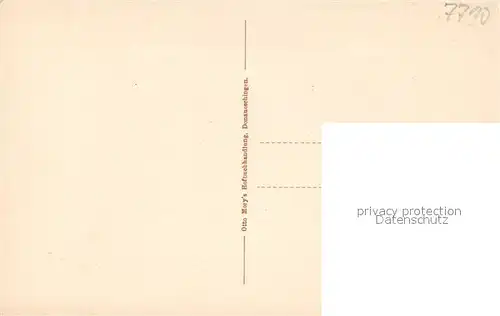 AK / Ansichtskarte Donaueschingen Kirche Panorama Donaueschingen