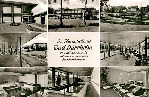 AK / Ansichtskarte Bad_Duerrheim Kurmittelhaus Bad_Duerrheim
