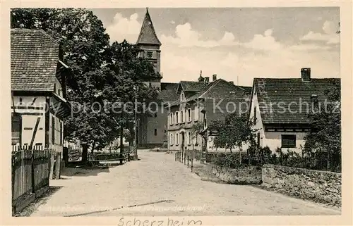 AK / Ansichtskarte Scherzheim Kirche Scherzheim