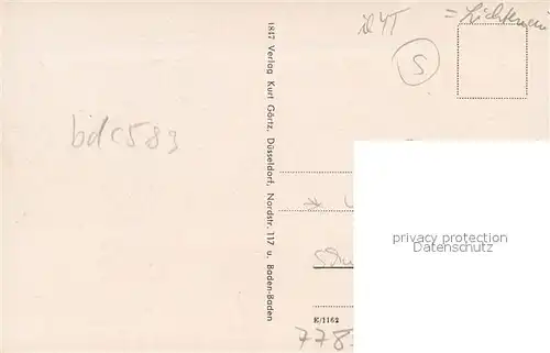 AK / Ansichtskarte Scherzheim Kirche Scherzheim