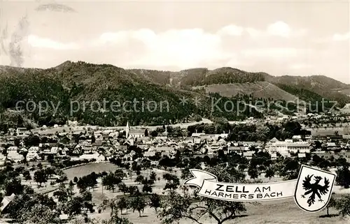 AK / Ansichtskarte Zell_Harmersbach Panorama Zell Harmersbach