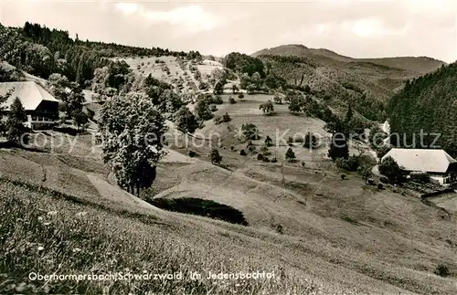 AK / Ansichtskarte Oberharmersbach Panorama Jedensbachtal Oberharmersbach