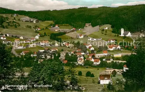 AK / Ansichtskarte Warmensteinach Kropfbachtal Panorama Warmensteinach
