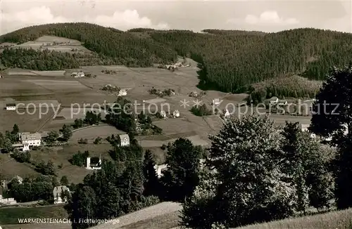 AK / Ansichtskarte Warmensteinach Panorama Warmensteinach