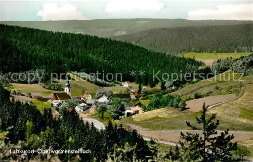 AK / Ansichtskarte Oberwarmensteinach Panorama Oberwarmensteinach