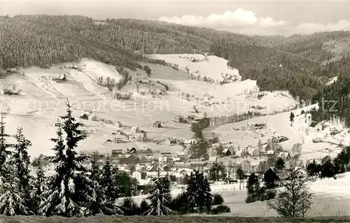 AK / Ansichtskarte Warmensteinach Panorama Warmensteinach