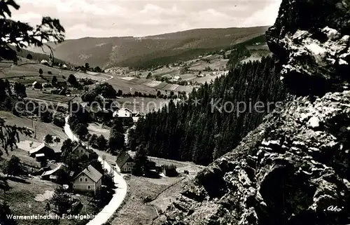 AK / Ansichtskarte Warmensteinach Panorama Warmensteinach