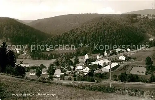 AK / Ansichtskarte Warmensteinach Kreuzhammer mit Geiersberg Warmensteinach