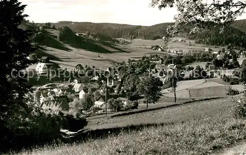 AK / Ansichtskarte Warmensteinach Panorama Warmensteinach