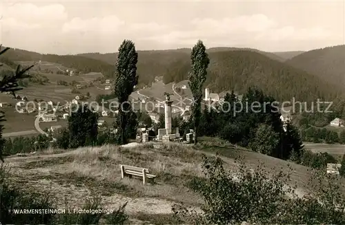 AK / Ansichtskarte Warmensteinach Blick ins Kropfbachtal Warmensteinach