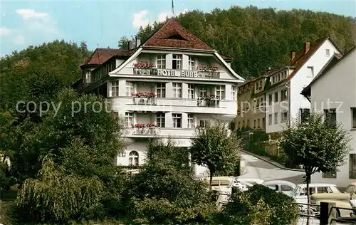 AK / Ansichtskarte Bad_Berneck Hotel Bube an der Oelschnitz Bad_Berneck
