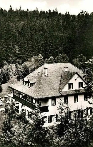 AK / Ansichtskarte Bad_Berneck Waldkurhaus Waldlust Cafe Restaurant Bad_Berneck