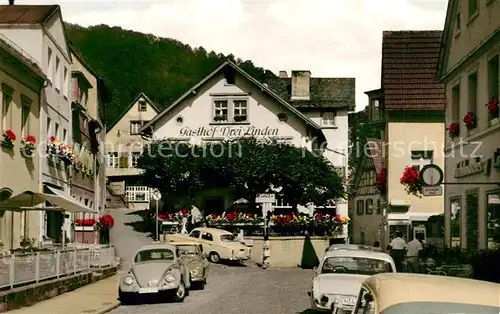 AK / Ansichtskarte Bad_Berneck Gasthof Drei Linden Bad_Berneck