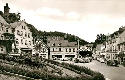 AK / Ansichtskarte Bad_Berneck Marktplatz Bad_Berneck