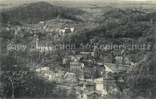 AK / Ansichtskarte Tharandt Panorama Tharandt