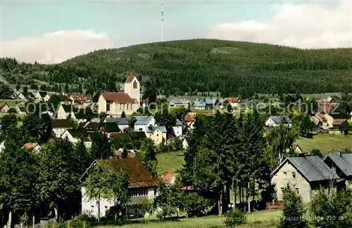 AK / Ansichtskarte Neubau_Fichtelberg Ortsansicht Neubau Fichtelberg