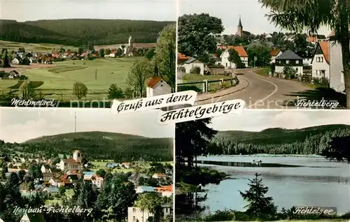 AK / Ansichtskarte Fichtelberg_Bayreuth mit Mehlmeisel Neubau Fichtelsee Fichtelberg Bayreuth