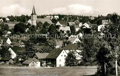 AK / Ansichtskarte Fichtelberg_Bayreuth Ortsansicht Fichtelberg Bayreuth
