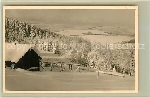 AK / Ansichtskarte Bad_Berleburg Winterlandschaft Bad_Berleburg