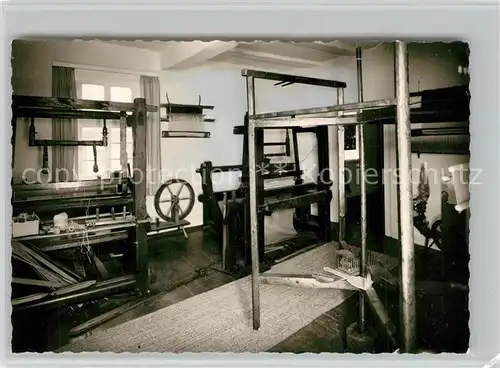 AK / Ansichtskarte Bad_Berleburg Weberei Werkstatt Handwerk Bad_Berleburg