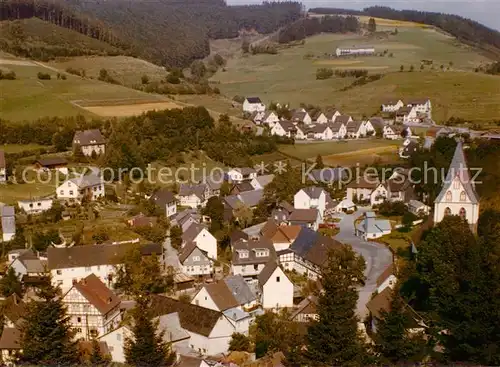 AK / Ansichtskarte Girkhausen_Bad_Berleburg Panorama Girkhausen_Bad_Berleburg
