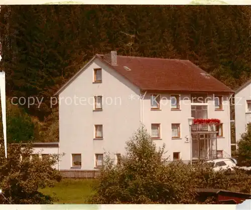AK / Ansichtskarte Bad_Berleburg Gaestehaus Pension Bad_Berleburg