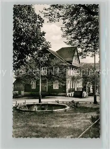 AK / Ansichtskarte Bad_Berleburg Jugendherberge Bad_Berleburg