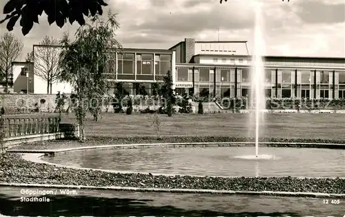 AK / Ansichtskarte Goeppingen Stadthalle Goeppingen