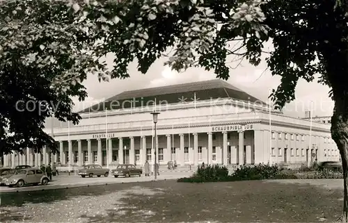 AK / Ansichtskarte Karlsruhe_Baden Stadthalle Karlsruhe_Baden