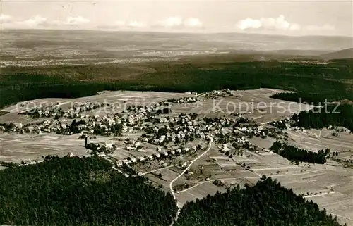 AK / Ansichtskarte Dobel_Dornhan Fliegeraufnahme  Dobel Dornhan