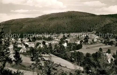 AK / Ansichtskarte Enzkloesterle Panorama Enzkloesterle