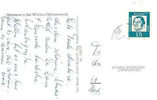 AK / Ansichtskarte Nonnenmiss Panorama Nonnenmiss