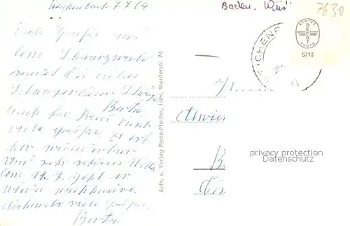 AK / Ansichtskarte Reichenbach_Lahr Panorama Reichenbach_Lahr