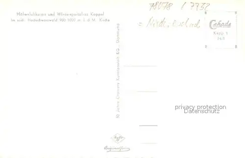 AK / Ansichtskarte Kappel_Freiburg_Breisgau Kirche Kappel_Freiburg_Breisgau