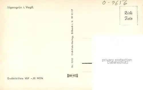 AK / Ansichtskarte Jaegersgruen Panorama Jaegersgruen