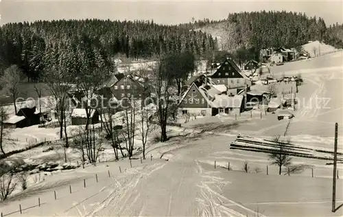 AK / Ansichtskarte Morgenroethe Rautenkranz Ortsteil Morgenroethe Winter Morgenroethe Rautenkranz