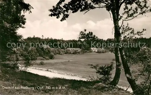 AK / Ansichtskarte Dreihoef_Tirschenreuth Panorama Dreihoef Tirschenreuth