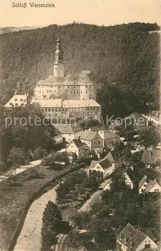 AK / Ansichtskarte Weesenstein Schloss Weesenstein Weesenstein